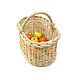 Wicker picnic basket small. basket of vines. Art.50003. Basket. SiberianBirchBark (lukoshko70). My Livemaster. Фото №5