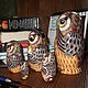 Matryoshka Owl. Dolls1. Original painted Souvenirs and gift. Online shopping on My Livemaster.  Фото №2