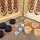 Нарды деревянные "Рысь" из карельской березы. Нарды и шашки. Карельские мастера (karelmaster). Ярмарка Мастеров.  Фото №11