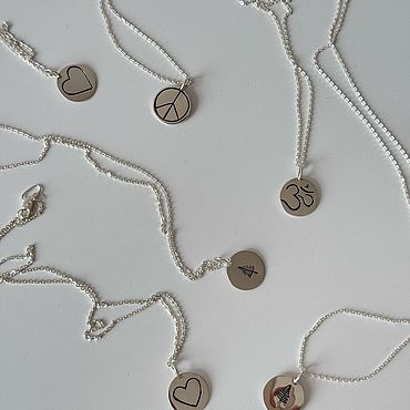 Украшения ручной работы. Ярмарка Мастеров - ручная работа Колье Moon с монеткой. Handmade.