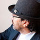 Men's felt hat 01. Hats1. EDIS | дизайнерские шляпы Наталии Эдис. My Livemaster. Фото №4
