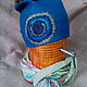 Hat felted ' Circulation.!'. Caps. Nadezda-L. My Livemaster. Фото №6