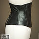 Корсет из натуральной кожи с бюском. Корсеты. Shi Corset (Анна). Ярмарка Мастеров.  Фото №4