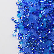 Материалы для творчества handmade. Livemaster - original item Beads mix Toho 3230 blue Japanese Toho 10g. Handmade.