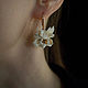Order Daffodil Earrings. Mammoth ivory. AleksRossi. Livemaster. . Earrings Фото №3