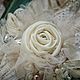 Браслет-манжета " Shabby chic ". Браслет-манжета. Elena. Ярмарка Мастеров.  Фото №7