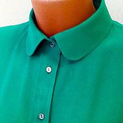 Одежда handmade. Livemaster - original item Shirt / green. Handmade.