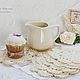 Комплект салфеток под чашки "Vanilla", Салфетки, Стародуб,  Фото №1