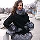 Заказать Шубка автоледи из каракуля с чернобуркой. Виктория SkViN. Ярмарка Мастеров. . Шубы Фото №3