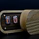 Lamp clock Solid oak by Lauro Preto on IN-12 indicators. Tube clock. Tube-time (tube-time). My Livemaster. Фото №7