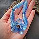 Бусины из стекла, лэмпворк, lampwork, муранское стекло, цветок. Бусины. Мария Кириллова. Интернет-магазин Ярмарка Мастеров.  Фото №2