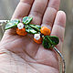 Bracelet 'Tangerines' small. Bead bracelet. BeautyGlassByKate(Lampwork) (beauty-glass). My Livemaster. Фото №4