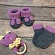 Regalo para recién nacido: juego de mezcla de lana, Gift for newborn, Chirchik,  Фото №1