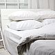 White bedding. White duvet cover. White Linen Duvet Cover Set, Bedding sets, Moscow,  Фото №1
