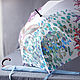 Paraguas-bastón con funda pintada de la serie ' Jardín Secreto'. Umbrellas. UmbrellaFineArt. Интернет-магазин Ярмарка Мастеров.  Фото №2