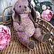 Тедди зайка Эйприл. Тедди Зверята. Teddy-ot-Vileny. Коллекционная ручная работа. Ярмарка Мастеров.  Фото №6