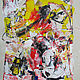 If you sell the cow, you sell her milk too, Original Abstract painting, Pictures, St. Petersburg,  Фото №1