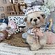 Тедди мишка — Коллекционная интерьерная игрушка ручной работы, teddy. Мишки Тедди. handmade_toys.lab | Добрые тедди. Ярмарка Мастеров.  Фото №8