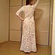 Order Cotton crocheted dress 'Fishnet'. Shop Tatiana Panova. Livemaster. . Dresses Фото №3