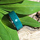 Wooden rings with turquoise. Rings. The Tree of Life. Online shopping on My Livemaster.  Фото №2