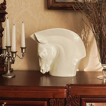 Винтаж ручной работы. Ярмарка Мастеров - ручная работа Винтаж: Royal Worcester ваза лошадь, Англия, 1960-1970 гг.. Handmade.