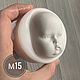 Order Mold M15 (form for making the face). homyakmarket (homyakmarket). Livemaster. . Tools for dolls and toys Фото №3