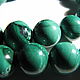 Order Natural malachite beads, African. Zaire, 10 mm light. Elena (luxury-fittings). Livemaster. . Beads1 Фото №3