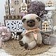 Тедди мишка — Коллекционная интерьерная игрушка ручной работы, teddy. Мишки Тедди. handmade_toys.lab | Добрые тедди. Ярмарка Мастеров.  Фото №7