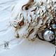 Brooch-pin: ' Marble Tiger'. Brooches. House Of The Moon Dew. My Livemaster. Фото №5