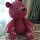 Pink Bear with manicure. Stuffed Toys. Melange Bears. My Livemaster. Фото №6