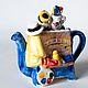 Заказать Винтаж:  чайник виде мольберт c  картиной. Fancy teapots. Ярмарка Мастеров. . Чайники винтажные Фото №3