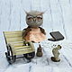 Мастер-класс: Совушка. Мастер-классы. Julia-ju-toys. Ярмарка Мастеров.  Фото №4