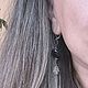 Серьги "Аметист" с натуральным аметистом. Серьги классические. Шкатулка (richnessbox). Ярмарка Мастеров.  Фото №4
