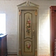 Дверь деревянная расписная, дверь для дома, роспись дверей и мебели.