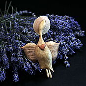 Подарки к праздникам handmade. Livemaster - original item Angel of Heart Affairs. Figurine carved from wood.. Handmade.