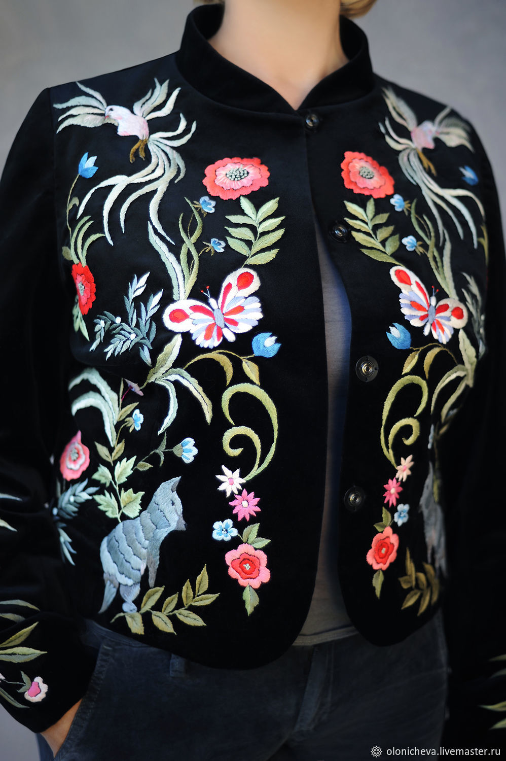 hand embroidered jackets