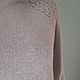 Свитер "Пыльная сирень" 100% кашемир. Свитеры. Вера / Kirshvery_knit (kirshvery) (kirshvery). Ярмарка Мастеров.  Фото №6