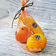 Soap 'Fruit in a grid' handmade gift fruit. Soap. Edenicsoap - soap candles sachets. Online shopping on My Livemaster.  Фото №2