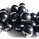 Natural jet beads smooth ball 12mm. Beads1. Elena (luxury-fittings). Online shopping on My Livemaster.  Фото №2