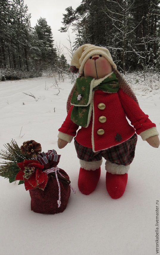 bunny tilda christmas shop online on livemaster with shipping tilda dolls handmade livemaster handmade buy bunny tilda christmas