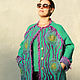 Bilateral coat oversize 'ripples' 44-54r. Coats. Tatiana Sapelnikova. Online shopping on My Livemaster.  Фото №2