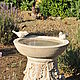Order Drinking bowl for birds made of concrete 33h15cm white Provence. Decor concrete Azov Garden. Livemaster. . Bird feeders Фото №3