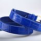 Ремень женский из натуральной кожи крокодила, ширина 3 см IMA3101C. Ремни. CrocShop товары из экзотической кожи. Ярмарка Мастеров.  Фото №6