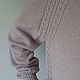 Свитер "Пыльная сирень" 100% кашемир. Свитеры. Вера / Kirshvery_knit (kirshvery) (kirshvery). Ярмарка Мастеров.  Фото №5