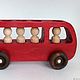 Car Bus with passengers Cherry, Rolling Toys, Zheleznodorozhny,  Фото №1