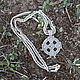 Order Celtic cross with runes 925 silver. kot-bayun. Livemaster. . Pendants Фото №3