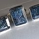 Комплекты 18.5 и 19 р.С Уральским Сапфиром 8 Ct, Комплекты украшений, Москва,  Фото №1
