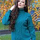Свитер женский вязаный, Свитеры, Прохладный,  Фото №1