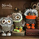Owl Toy Owl, Interior doll, Moscow,  Фото №1