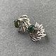 Серьги с опалами 1,61 ct. Серьги классические. AMG. Интернет-магазин Ярмарка Мастеров.  Фото №2